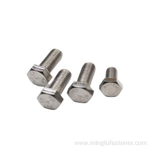 DIN933 stainless steel hex bolt low price